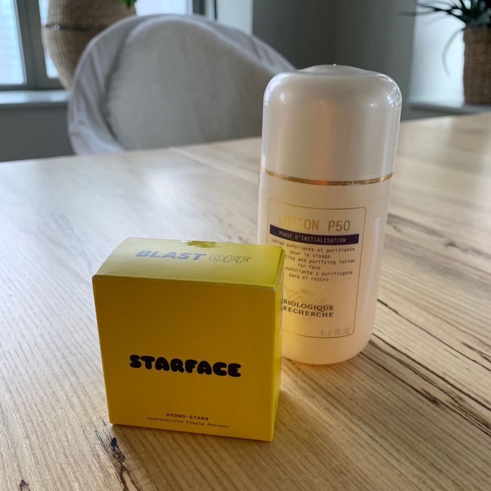 BIOLOGIQUE RECHERE P50 & STARFACE Acne Stickers